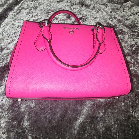 Michael Kors Pink Mini Bag with Silver Hardware - Picture 1 of 3